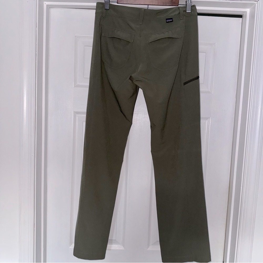 Patagonia Olive Women's Boot Cut Pants - Picture 3 of 6
